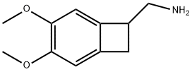 C-(3,4-DIMETHOXY-BICYCLO[4.2.0]OCTA-1(6),2,4-TRIEN-7-YL)-METHYLAMINE Structural