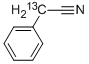 BENZYL-ALPHA-13C CYANIDE Structural