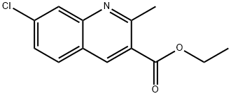 7-CHLORO-2-METHYL-QUINOLINE-3-CARBOXYLIC ACID ETHYL ESTER