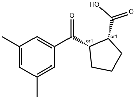 CIS-2-(3,5-DIMETHYLBENZOYL)CYCLOPENTANE-1-CARBOXYLIC ACID