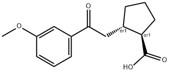 TRANS-2-[2-(3-METHOXYPHENYL)-2-OXOETHYL]CYCLOPENTANE-1-CARBOXYLIC ACID