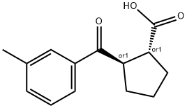 TRANS-2-(3-METHYLBENZOYL)CYCLOPENTANE-1-CARBOXYLIC ACID