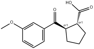 TRANS-2-(3-METHOXYBENZOYL)CYCLOPENTANE-1-CARBOXYLIC ACID