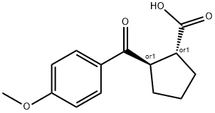 TRANS-2-(4-METHOXYBENZOYL)CYCLOPENTANE-1-CARBOXYLIC ACID