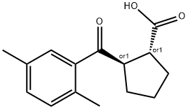 TRANS-2-(2,5-DIMETHYLBENZOYL)CYCLOPENTANE-1-CARBOXYLIC ACID