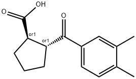 TRANS-2-(3,4-DIMETHYLBENZOYL)CYCLOPENTANE-1-CARBOXYLIC ACID