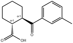 TRANS-2-(3-METHYLBENZOYL)CYCLOHEXANE-1-CARBOXYLIC ACID