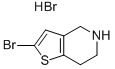 2-BROMO-4,5,6,7-TETRAHYDROTHIENO[3,2-C]PYRIDINE HYDROBROMIDE