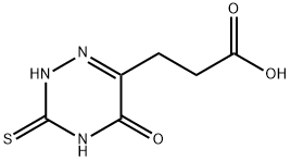 3-(5-OXO-3-THIOXO-2,3,4,5-TETRAHYDRO-[1,2,4]TRIAZIN-6-YL)-PROPIONIC ACID