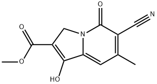 METHYL 6-CYANO-1-HYDROXY-7-METHYL-5-OXO-3,5-DIHYDROINDOLIZINE-2-CARBOXYLATE