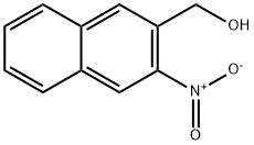 3-Nitronaphthalene-2-methanol Structural