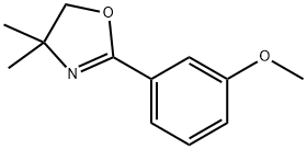 4,5-DIHYDRO-2-(3-METHOXYPHENYL)-4,4-DIMETHYLOXAZOLE Structural