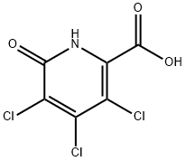 3,4,5-Trichloro-6-hydroxypyridine-2-carboxylic acid Structural