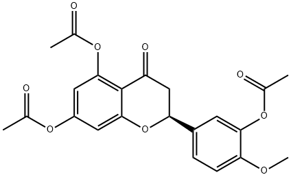 Hesperetin Triacetate Structural