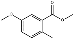 5-METHOXY-2-METHYL-BENZOIC ACID METHYL ESTER Structural