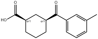 CIS-3-(3-METHYLBENZOYL)CYCLOHEXANE-1-CARBOXYLIC ACID