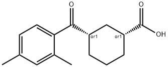 CIS-3-(2,4-DIMETHYLBENZOYL)CYCLOHEXANE-1-CARBOXYLIC ACID