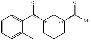 CIS-3-(2,6-DIMETHYLBENZOYL)CYCLOHEXANE-1-CARBOXYLIC ACID