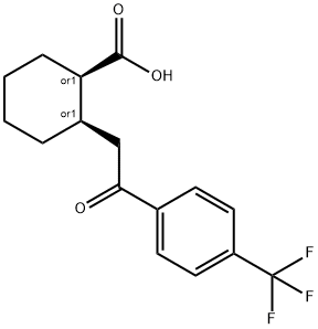 CIS-2-[2-OXO-2-(4-TRIFLUOROMETHYLPHENYL)ETHYL]CYCLOHEXANE-1-CARBOXYLIC ACID