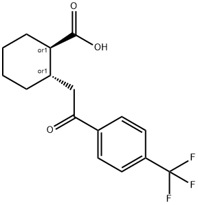 TRANS-2-[2-OXO-2-(4-TRIFLUOROMETHYLPHENYL)ETHYL]CYCLOHEXANE-1-CARBOXYLIC ACID