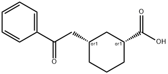 CIS-3-(2-OXO-2-PHENYLETHYL)CYCLOHEXANE-1-CARBOXYLIC ACID