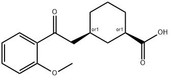 CIS-3-[2-(2-METHOXYPHENYL)-2-OXOETHYL]CYCLOHEXANE-1-CARBOXYLIC ACID