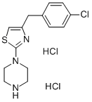 1-(4-((4-Chlorophenyl)methyl)-2-thiazolyl)piperazine dihydrochloride