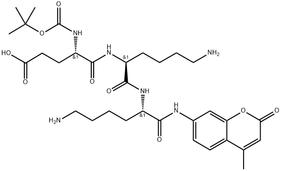 BOC-GLU-LYS-LYS-AMC ACOH