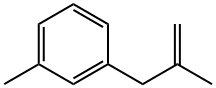 2-Methyl-3-(3-methylphenyl)prop-1-ene Structural