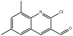 2-CHLORO-6,8-DIMETHYLQUINOLINE-3-CARBOXALDEHYDE Structural