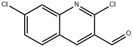 2,7-DICHLOROQUINOLINE-3-CARBOXALDEHYDE Structural