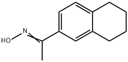 (1E)-1-(5,6,7,8-TETRAHYDRONAPHTHALEN-2-YL)ETHANONE OXIME Structural