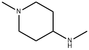 1-Methyl-4-(methylamino)piperidine Structural