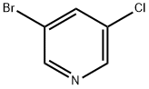 3-Bromo-5-chloropyridine Structural