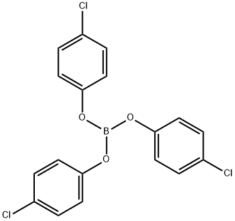 BORIC ACID TRIS(4-CHLOROPHENYL) ESTER Structural