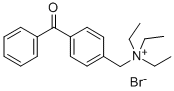 N-(4-[BENZOYL]BENZYL)-N,N,N-TRIETHYLAMMONIUM BROMIDE