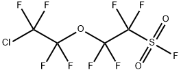 2-(2-CHLORO-1,1,2,2-TETRAFLUOROETHOXY)-1,1,2,2-TETRAFLUORO-ETHANESULFONYL FLUORIDE Structural