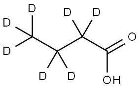 BUTYRIC-D7 ACID Structural