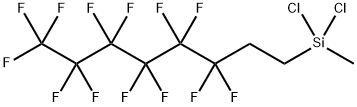 1H,1H,2H,2H-PERFLUOROOCTYLMETHYLDICHLOROSILANE Structural