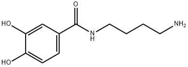 Benzamide, N-(4-aminobutyl)-3,4-dihydroxy- (9CI) Structural