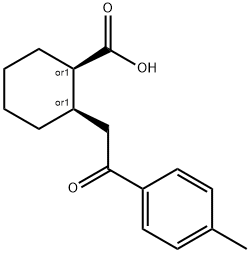 CIS-2-[2-(4-METHYLPHENYL)-2-OXOETHYL]CYCLOHEXANE-1-CARBOXYLIC ACID