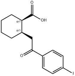 CIS-2-[2-(4-IODOPHENYL)-2-OXOETHYL]CYCLOHEXANE-1-CARBOXYLIC ACID