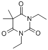 Barbituric acid, 1,3-diethyl-5,5-dimethyl- (4CI) Structural