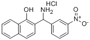 2-[AMINO-(3-NITRO-PHENYL)-METHYL]-NAPHTHALEN-1-OL HYDROCHLORIDE