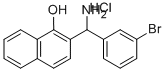 2-[AMINO-(3-BROMO-PHENYL)-METHYL]-NAPHTHALEN-1-OL HYDROCHLORIDE