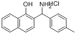 2-(AMINO-P-TOLYL-METHYL)-NAPHTHALEN-1-OL HYDROCHLORIDE Structural