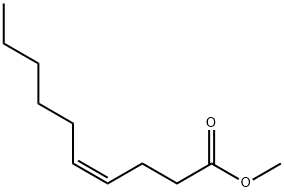 METHYL-CIS-4-DECENOATE Structural