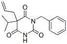 5-Allyl-1-benzyl-5-isopropyl-2,4,6(1H,3H,5H)-pyrimidinetrione Structural