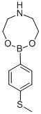 p-Methylthiobenzeneboronic acid 2,2-iminodiethyl ester Structural