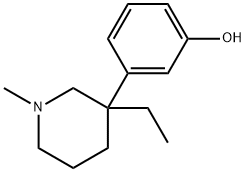 Phenol, 3-(3-ethyl-1-methyl-3-piperidinyl)- (9CI) Structural